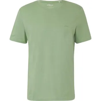 Pánské tričko Pánské tričko s.Oliver JERSEY T-SHIRT 3XL Zelená