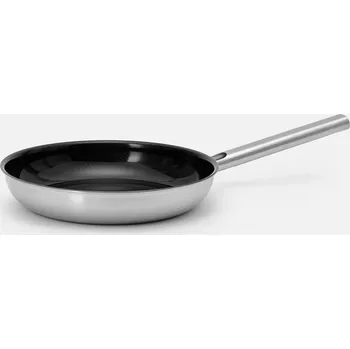 Pánev Pánev Lucca 4.0 Standard, ø 26 cm - Nepřilnavá nerezová beznýtová pánev z vícevrstvé nerezové oceli s keramickým povrchem bez poklice