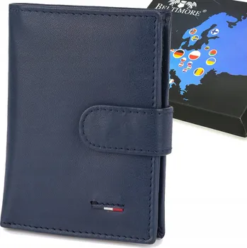 Peněženka Beltimore pánská kožená peněženka modrá - muž