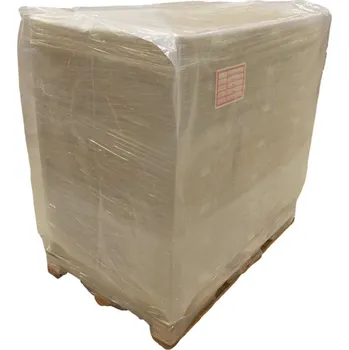 Sáček na potraviny Pytel na paletu, délka 1280 + sklad 2x430 x 1400 mm výška,120 µm, LDPE primár, transparent