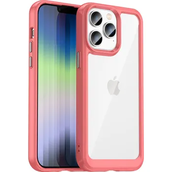 Pouzdro na mobilní telefon Zadní Kryt Hurtel pro Apple iPhone 14 Pro bezbarvý