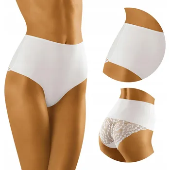 Kalhotky Korekční Kalhotky WOLBAR PROMESSA bílé XXL