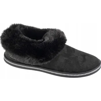 Dámská obuv Dámské Pantofle Skechers Cozy Campfire - Winter Nights 169012-BBK vel. 36