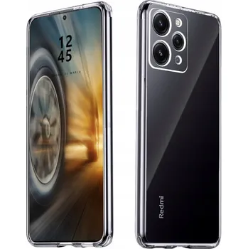 Pouzdro na mobilní telefon Zadní Kryt BBE CASE pro Xiaomi Redmi 12 průhledné