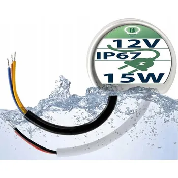 IP kamera MONTÁŽNÍ ZDROJ do krabičky fi60 12V 15W pro LED