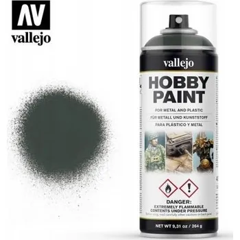 Modelářská barva Vallejo Hobby Spray Paint 28026 Dark Green 400 ml