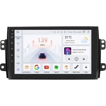 Autorádio HIZPO KXSZSX491 Autorádio 9" Android 13 pro Suzuki SX4 Model: S9008 (8+128GB) CHR1797