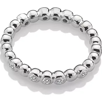 Prsten Stříbrný prsten Hot Diamonds Emozioni ER024 Obvod 52 mm