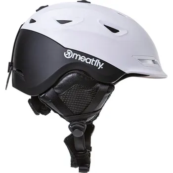Helma na lyže/snowboard Meatfly Zenor 2 5/26 White/Black L/XL