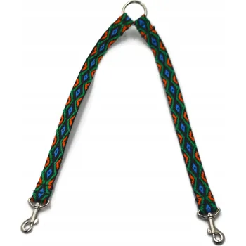 Vodítko pro psa Vodítko pro 2 psy, rozbočovač vodítka pro psy, dvojité vodítko 20mm/40cm