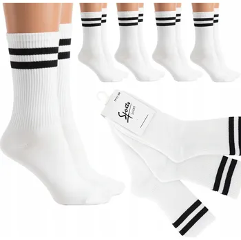 Pánské ponožky Ponožky Anet bílé bavlněné 35-38, antibakteriální, bezešvé, plochý šev