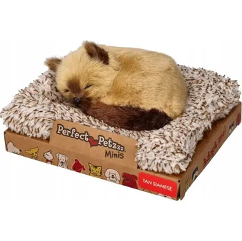 plyšák Kočka Siamská Miaučí Plyšová Hračka Malý