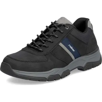 Pánské polobotky Pánské polobotky RIEKER 11211-01 černá W4 45