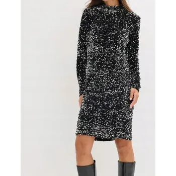 Dámské šaty B.P.C. šaty se stojáčkem, flitrové, 36/38.