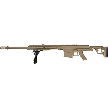 Airsoftová zbraň Snow Wolf Airsoft sniper M82A1 - pískový TAN, celokov, dvojnožka, box, Snow Wolf, SW-017