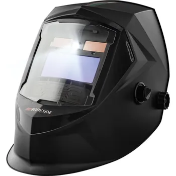 Svářečská kukla PARKSIDE® Samozatmívací svářečská kukla s LED osvětlením PSHL 2 D1 (černá)