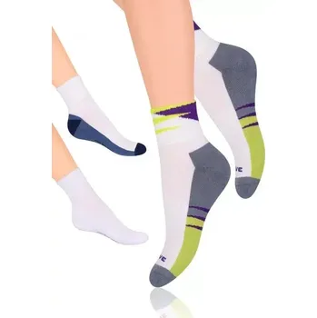 Pánské ponožky Sportovní ponožky Steven art.040 bílá 38-40