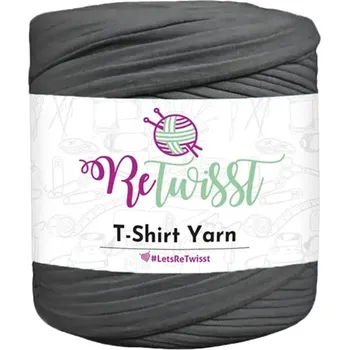 Příze špagáty ReTwisst ocelově šedá