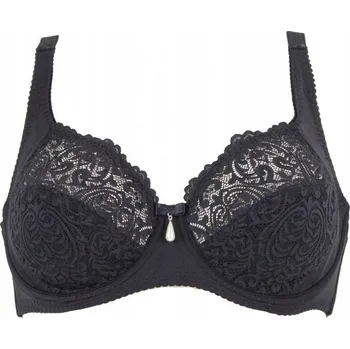 Podprsenka Podprsenka 90D černá krajková Anfen měkká