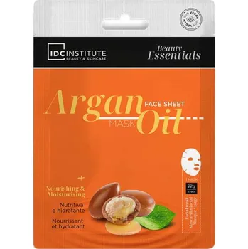 Pleťová maska IDC Institute - Pleťová maska Essentials s arganovým olejem