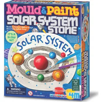 Dětská vědecká sada 4M Mould&Paint Kámen - sluneční soustava