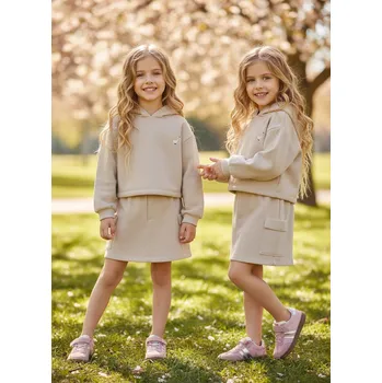 Dívčí oblečení Set - sukně a mikina s kapucí Mayoral - 1504935073 Veľkosť: 110