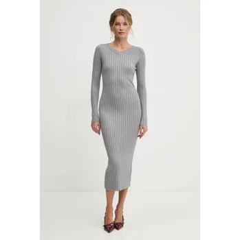 Dámské šaty Šaty Answear.LAB hl037.ios šedá 90X, vel. S/M