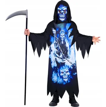 Karnevalový kostým Kostým Smrtka Amscan vel. 130-140