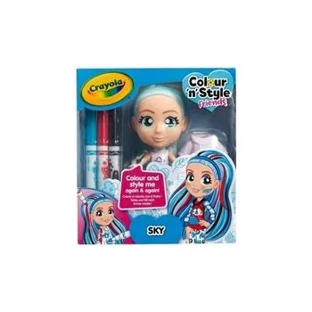 Panenka Lalka Colour'n'Style Friends Sky CRAYOLA