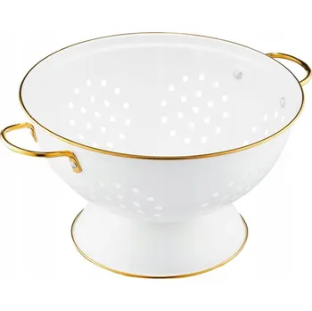 Cedník a síto Cedník s uchy 24 cm Royal bílý