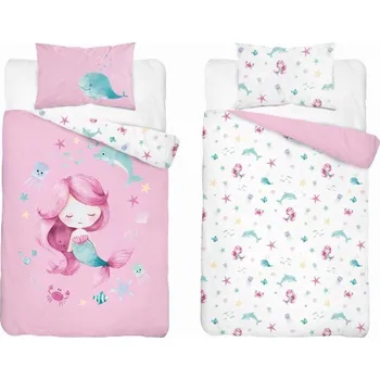 Povlečení Sada povlečení Detexpol 90 x 120 cm růžová