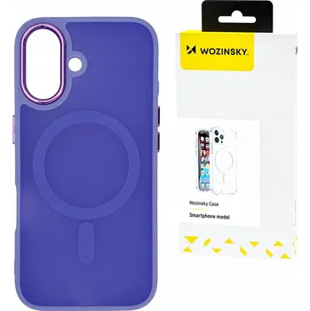 Pouzdro na mobilní telefon Pouzdro Wozinsky Fashion Case MagSafe pro Samsung Galaxy S25 Ultra - fialové