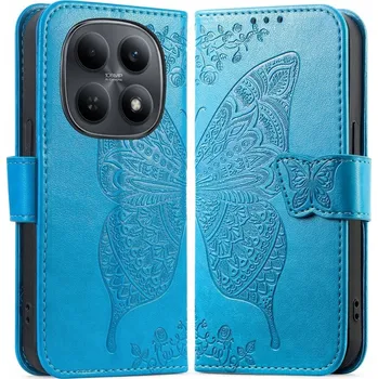 Pouzdro na mobilní telefon Flipové pouzdro Erbord pro Xiaomi Redmi Note 15 5G, modré