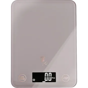 Kuchyňská váha BERLINGERHAUS Kuchyňská váha digitální 5 kg Taupe Collection BH-9754