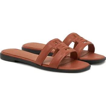 Dámské žabky Tommy Hilfiger dámské hnědé žabky 99913874-8720638867494