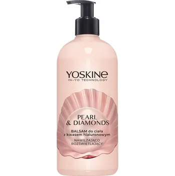 Yoskine Tělový balzám Pearl & Diamonds s kyselinou hyaluronovou 400 ml