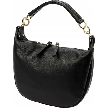 Kabelka LUKA kabelka z pravé kůže černá