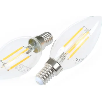 Žárovka LED žárovka E14 DIMF4W FILAMENT C35