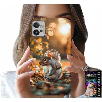 Pouzdro na mobilní telefon POUZDRO pro Motorola G32 - Sladká veverka, obal s vlastním motivem