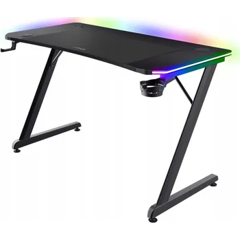 Počítačový stůl TRUST Herní stůl RGB GXT 710 Luminus Pro