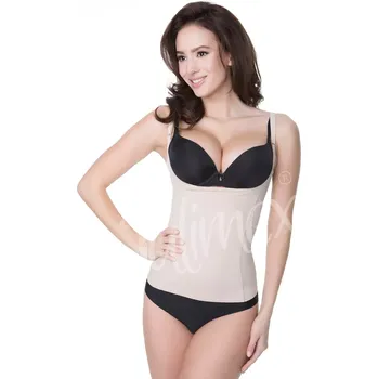 Stahovací kalhotky Julimex Košile 214 Pod prsy S-XL přírodní/neobvyklé.béžová L