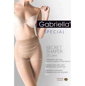 Dámské punčochy RAJSTOPY MODELUJĄCE CIENKIE SECRET SHAPER 20 MELISA 4