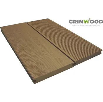 Terasové prkno Grinwood Dřevoplastové (WPC) terasové prkno GW009 - teak
