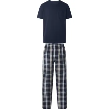 Pánské pyžamo esmara Men Pánské pyžamo (navy modrá / kostkovaná, M (48/50))