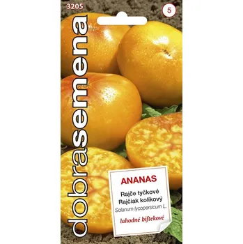 Semeno Dobrá semena Rajče tyč. - Ananas 15s