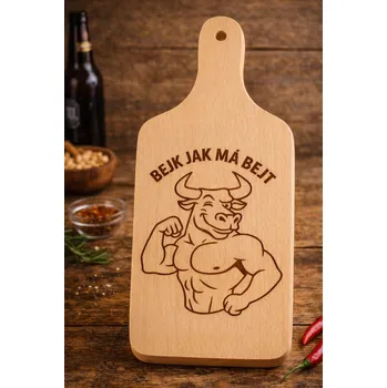 Kuchyňské prkénko Dary dřeva Bukové prkénko pro každodenní vaření-personalizace Velikost: Malé 11x27