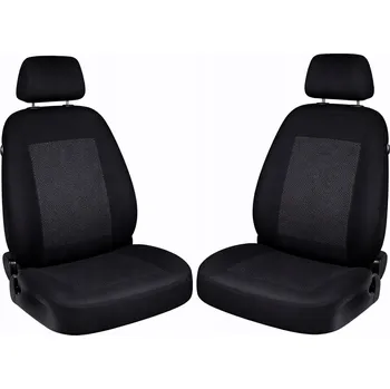 Potah sedadla Autopotahy do auta – černé s trojúhelníky – OPEL FRONTERA – OctoTextil