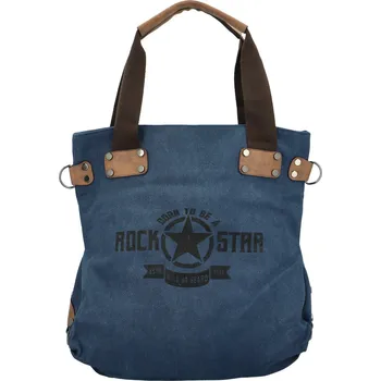 Kabelka Trendy dámská textilní taška do ruky Eliane, modrá