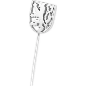 Brož Soliter Brož z bílého zlata Český lev 281 001 00017 07 + 2 měsíce na vrácení zboží