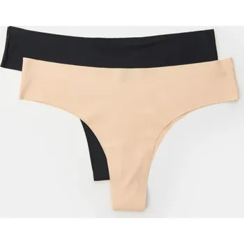 Kalhotky Sinsay - Bezešvé tanga – balení 2 ks - vícebarevná - 826EO-MLC - 826EO-MLC-XL